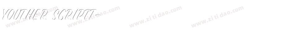 Youther Scriptt字体转换